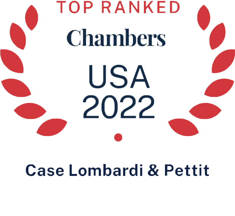 image of CHambers award for Case lombardir pettit 2022